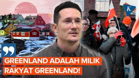 Lawan Ambisi Trump, Warga Serukan "Greenland Milik Rakyat Greenland!"