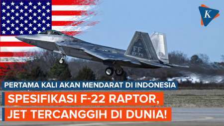 Kecanggihan F-22 Raptor, Jet Tempur Siluman yang Mau Singgah di Indonesia