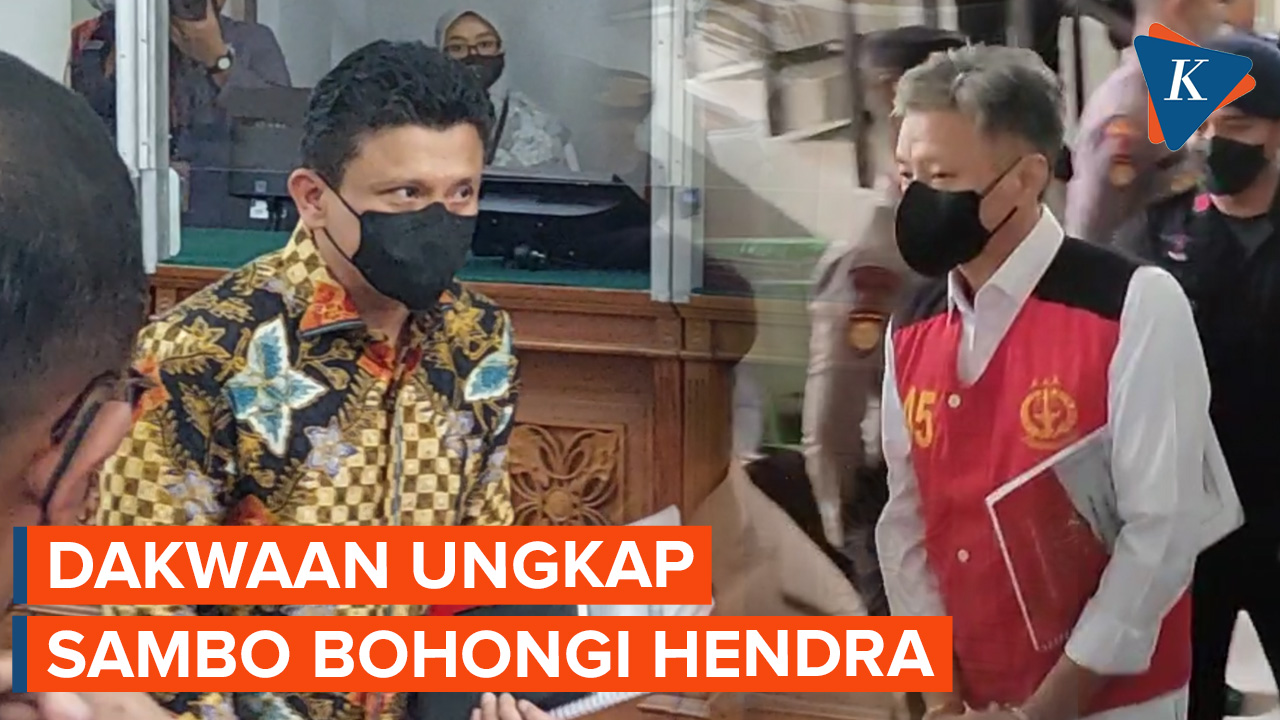 Ferdy Sambo Bohongi Hendra Kurniawan Saat Tiba di TKP