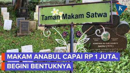 Makam Bertarif Sampai Rp 1 Juta, Tanda Cinta Terakhir Untuk Anabul