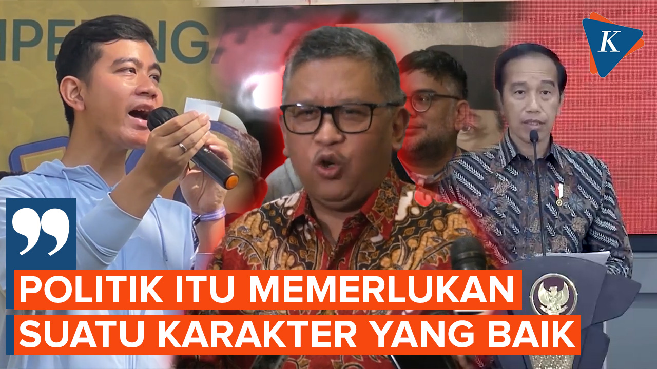 Jokowi-Gibran Dikabarkan Masuk Golkar, Hasto: Politik Tak Hanya Elektoral