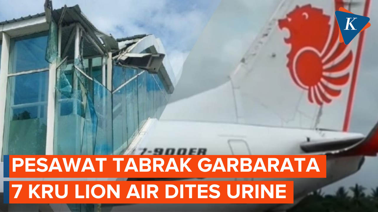 Pesawat Lion Air Tabrak Garbarata Bandara, 7 Kru Tes Urine