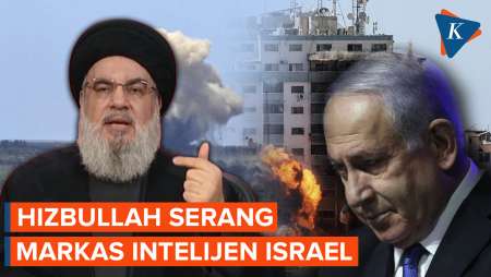 Hizbullah Klaim Serang Situs Intelijen Militer Israel Dekat Tel Aviv