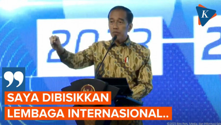 Saat Jokowi Dibisikkan Lembaga Internasional, soal Apa?