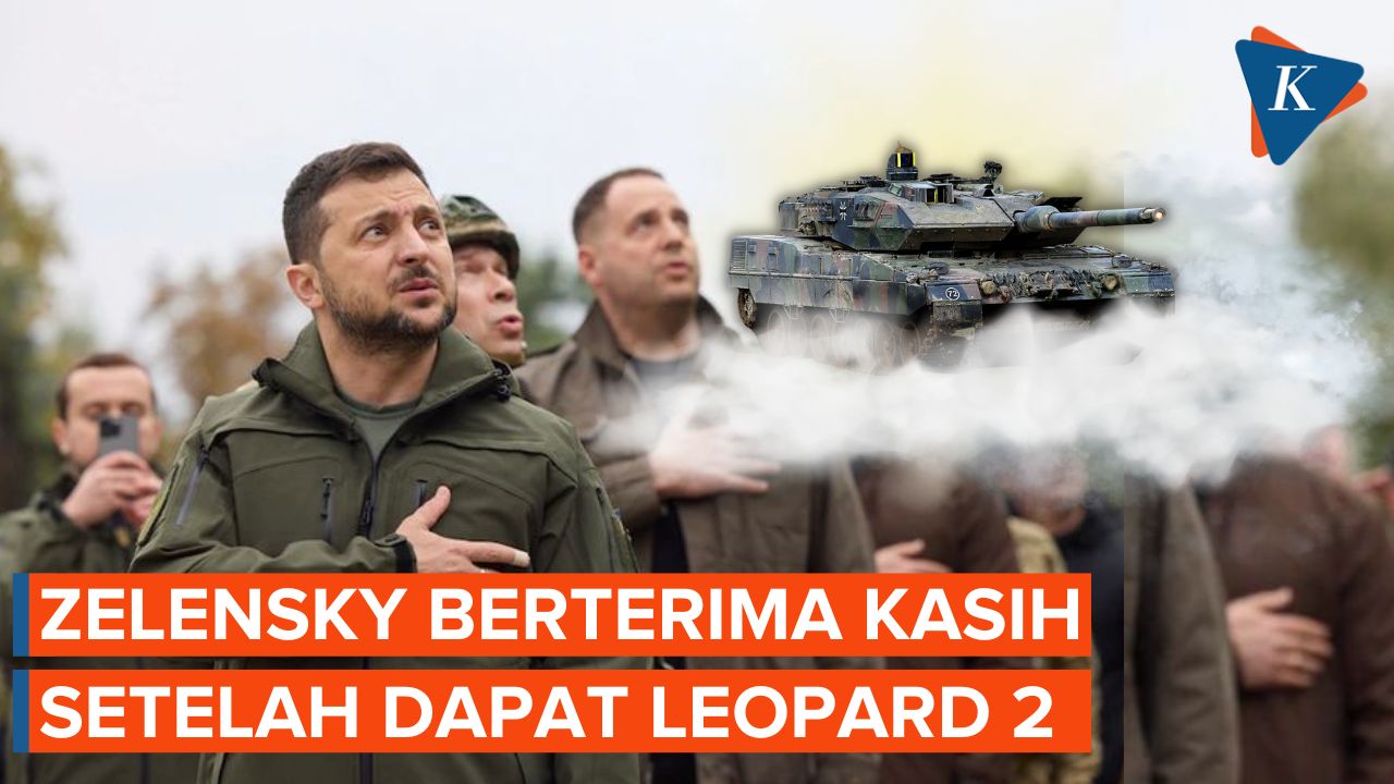 Jerman Kabulkan Permintaan Tank Leopard 2, Zelensky Berterima Kasih
