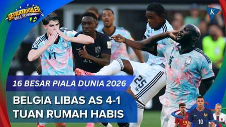 Hasil AS Vs Belgia 1-4: Setan Merah Habisi Tuan Rumah, Tantang Spanyol Di 8 Besar