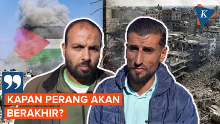 Korban Tewas di Gaza Capai 45.000 Jiwa, Warga: Kapan Perang Akan Berakhir?