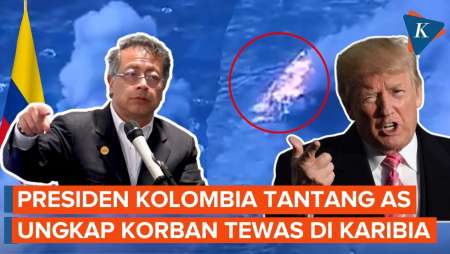 Presiden Kolombia Minta AS Identifikasi Korban Serangan Kapal Perang di Karibia
