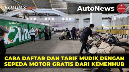 Cara Daftar dan Tarif Mudik dengan Sepeda Motor Gratis dari Kemenhub