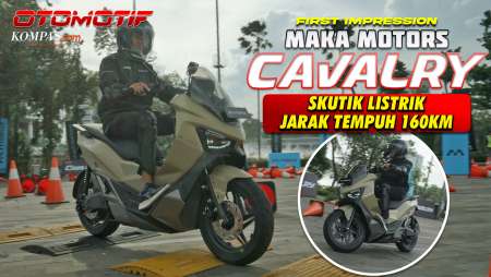 Impresi Perdana Jajal Motor Listrik Maka Cavalry | FIRST IMPRESSION