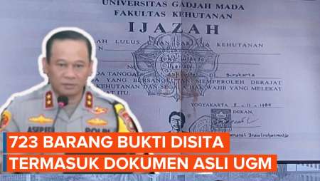 Polda Metro Sita 723 Barang Bukti Dalam Kasus Dugaan Ijazah Palsu Jokowi