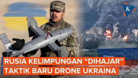 Taktik Baru Drone Ukraina Bikin Rusia Kelimpungan, Jalur Logistik Terancam!