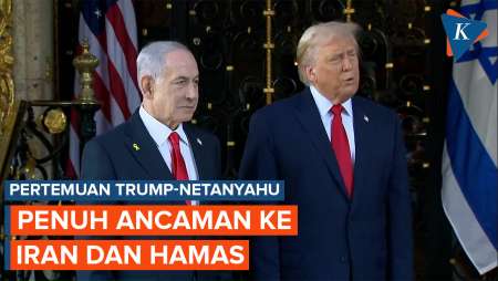 Trump Dan Netanyahu Bertemu Lagi, Iran Dan Hamas Jadi Fokus Ancaman