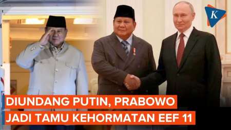 Prabowo Menuju Rusia, Diundang Putin Hadiri EEF ke-11 di Vladivostok