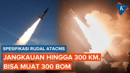 Spesifikasi Rudal ATACMS Buatan AS yang Digunakan Ukraina untuk Serang Rusia