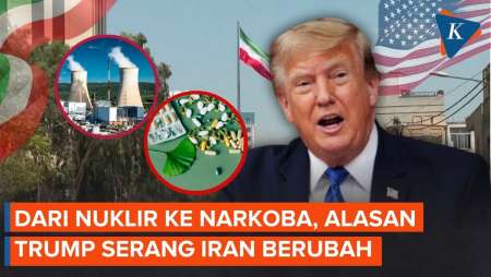 Alasan Trump Serang Iran Berubah Lagi, Kini Pemberantasan Narkoba