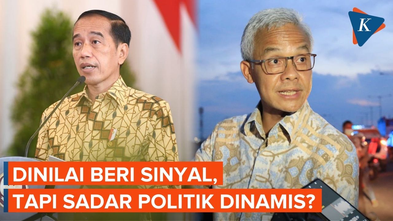 Jokowi Dinilai Sengaja Beri Sinyal Dukungan ke Ganjar
