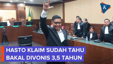 Hasto Klaim Sudah Dapat Info Akan Dihukum 3,5 Tahun Penjara