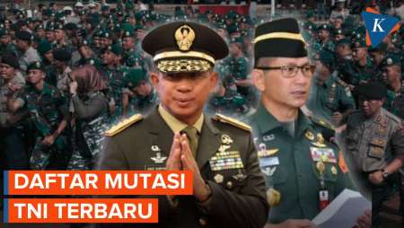 Mutasi TNI Terbaru! Mayjen Kosasih Jabat Pangdam Siliwangi
