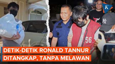 Detik-detik Ronald Tannur Ditangkap di Lantai 2 Rumahnya