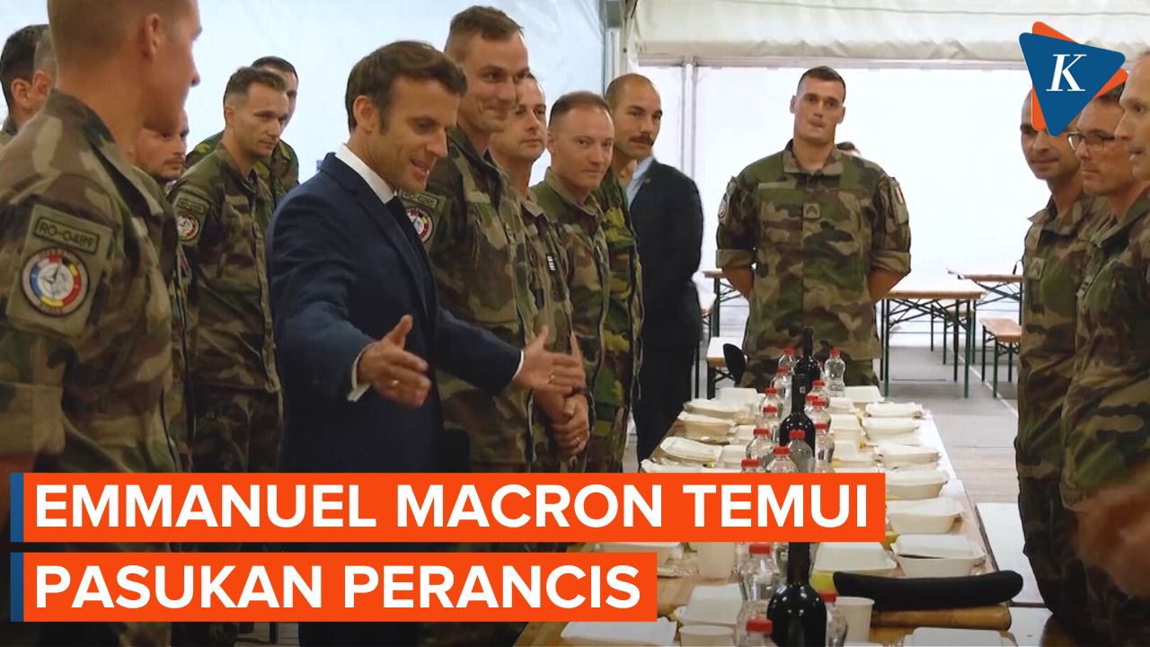Macron Kunjungi Sekutu NATO Prancis di Rumania