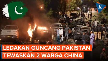 Geger Ledakan Besar di Luar Bandara Pakistan! 2 Warga China Terbunuh