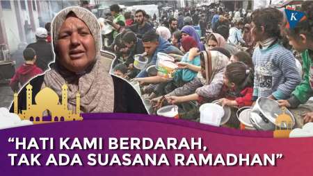 Cerita Sedih Warga Gaza Sambut Ramadhan: Hati Kami Berdarah...