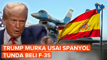 Trump Murka Spanyol Tunda Beli Jet Tempur AS, Ancam Beri Tarif Tambahan
