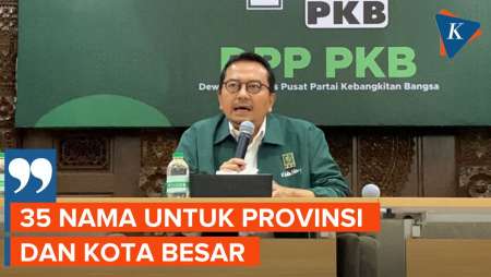 PKB Sebut Ada 35 Figur Diusung ke Pilkada, Sebagian Besar dari Kader Sendiri