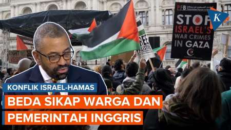 Ribuan Warga London Turun ke Jalan Dukung Palestina, Pemerintah Inggris Sebaliknya