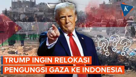 Wacana Donald Trump Relokasi Pengungsi Palestina dari Gaza ke Indonesia