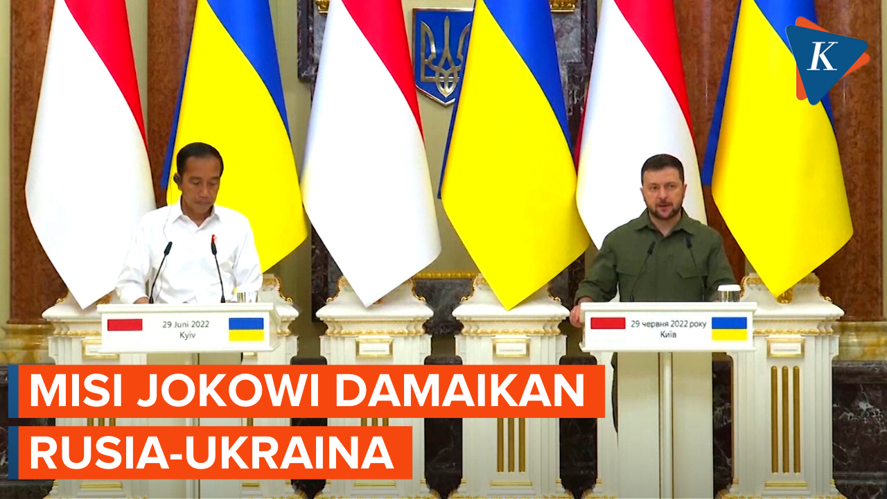 Jokowi Kunjungi Ukraina untuk Misi Perdamaian Dunia