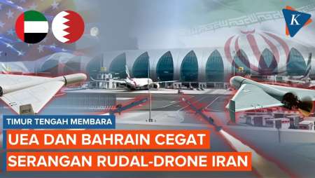 UEA Klaim Cegat 506 Drone Iran, Bahrain Ngaku Tangkis 95 Serangan