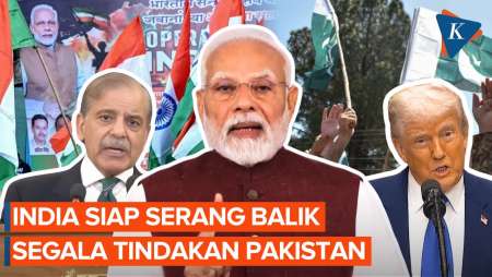 Adu Serangan India vs Pakistan Berhenti karena Diancam AS, Modi: Ini Sementara
