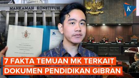 7 Fakta Temuan MK Soal Ijazah Gibran, Dari Certificate Of Attendance Hingga Respons Wapres