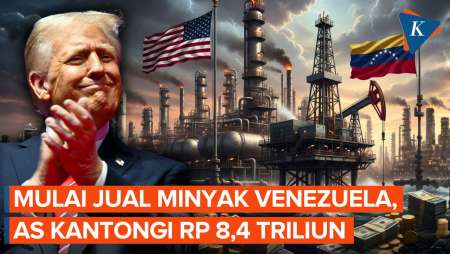 Mulai Keruk Kekayaan Venezuela, AS Kantongi Rp 8,4 Triliun Dari Jualan Minyak