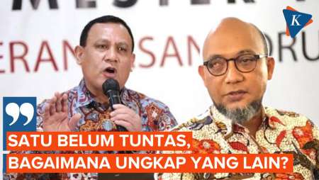 Novel Baswedan Yakin Firli Bahuri Tak Cuma Peras SYL