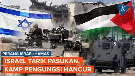 Israel Tarik Pasukan, Warga Gaza dan Tepi Barat Kembali ke Kamp Pengungsi yang Hancur Lebur