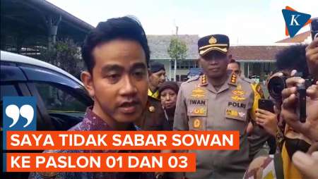 Gibran Tidak Sabar Ingin Bersilaturahmi ke Anies dan Ganjar