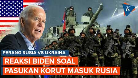 Reaksi Joe Biden Usai 10.000 Tentara Korea Utara Dikirim ke Rusia