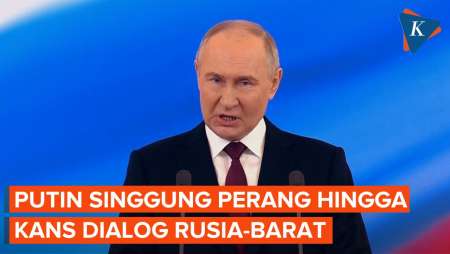 Pidato Putin Saat Pelantikan sebagai Presiden Rusia