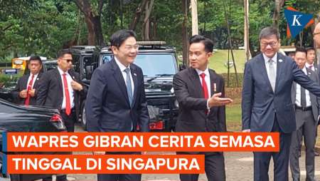 Bertemu PM Singapura, Gibran Cerita Semasa Tinggal di 'Negeri Singa'