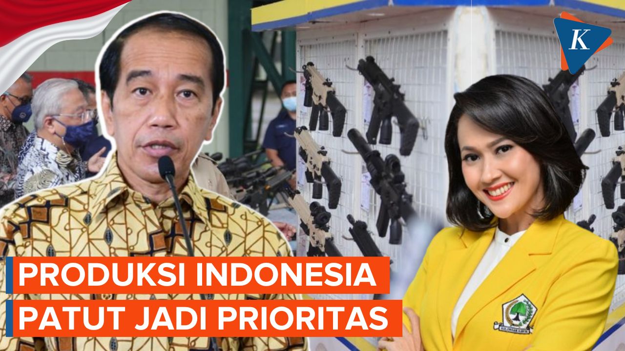 Golkar Setuju soal Sentilan Jokowi: TNI-Polri Pakai Produk Dalam Negeri