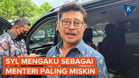 Mengaku Menteri Paling Miskin, SYL: Waktu Jadi Gubernur, Rumah Saya Itu BTN di Makassar