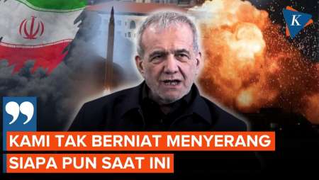 Presiden Pezeshkian: Iran Tak Berniat Menyerang Siapa Pun!