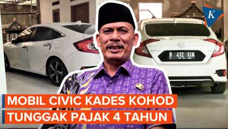 Terkuak! Mobil Civic B 412 SIN Kades Kohod Nunggak Pajak 4 Tahun