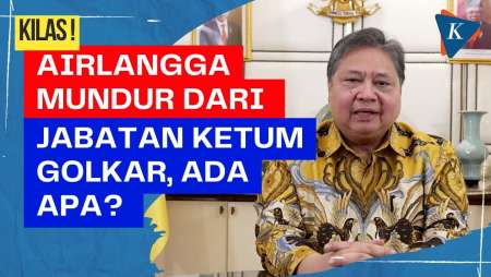 Airlangga Mundur dari Jabatan Ketum, Golkar Fokus Cari Pengganti