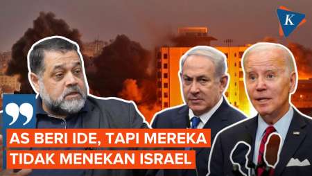 Hamas Sebut AS Hanya Ajukan Ide-ide, tapi Tidak Menekan Israel