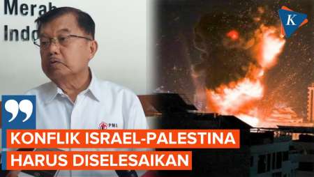 Jusuf Kalla: Konflik Israel-Palestina Harus Diselesaikan demi Kemanusiaan