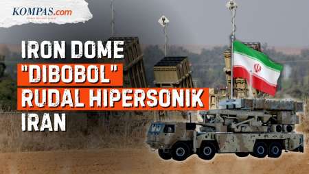 Berapa Lama Rudal Iran Capai Israel? Kenapa Sulit Dicegat Iron Dome?